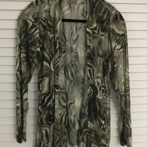 Chico's Sheer Wrap with Tank Top